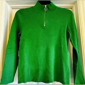 Nine West 1/4 zip sweater, L, NWT
